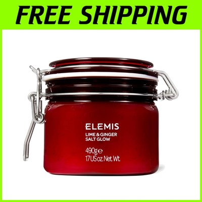 Exotic Lime & Ginger Salt Scrub 490g - Invigorating Exfoliator for Radiant Skin