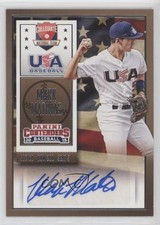 2015 Panini Contenders USA Baseball Ticket Mark Mathias #36 Auto 0a3