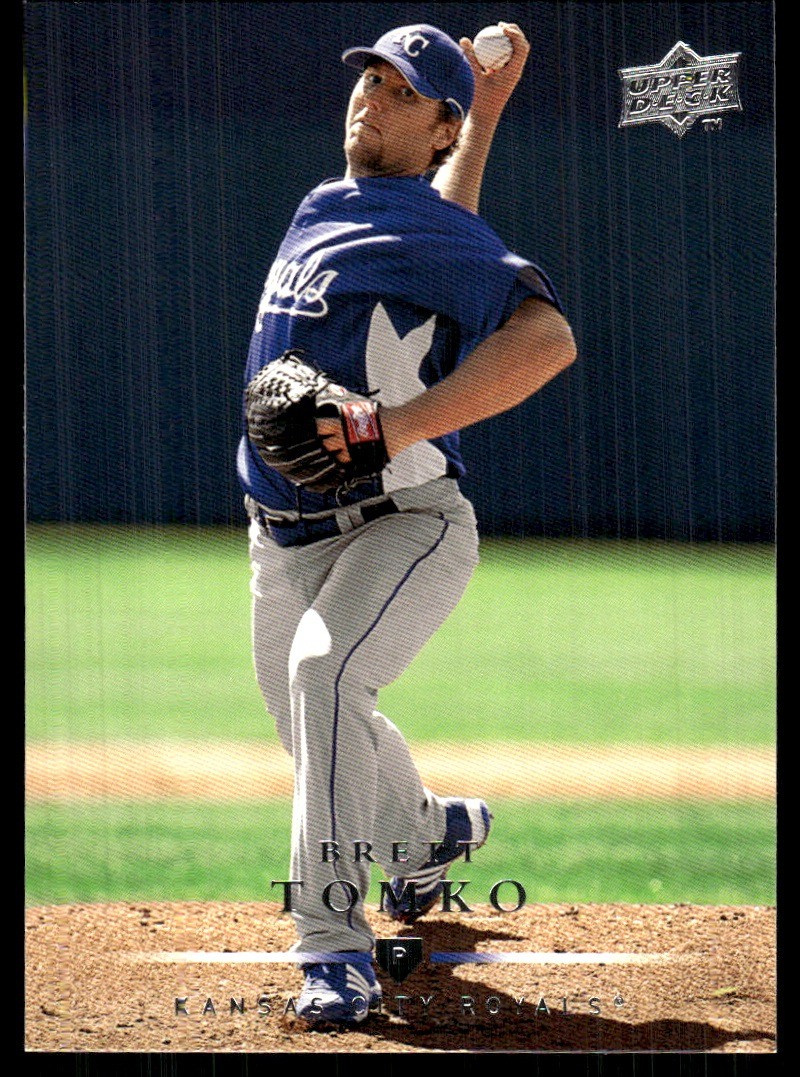 Brett Tomko 2008 Upper Deck #522 Royals FREE SHIPPING StackedPacks