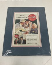 Publicité ancienne imprimée Coca-Cola 1937
