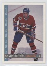 1992-93 O-Pee-Chee Sylvain Lefebvre #303 0c4
