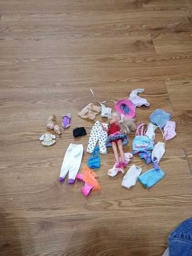 Vintage 1991 Mattel Stacie Doll Blonde Hair Blue Eyes  And Tyco Quint