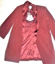Women's Lauren Conrad (LC) Runway Burgundy Valentino Blazer Size: 10 NWTS $70.00