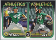 2024 Topps Update Series - Rookie Combos Osvaldo Bido, Tyler Ferguson #US69 (RC)
