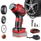 Cordless Car Air Tire Pump Inflator Compressor LED Digital Electric Portable USA