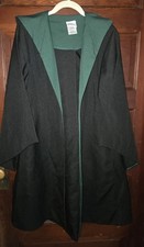 Harry Potter Slytherin Robe Adult XSmall UNIVERSAL STUDIOS Wizarding World Cloak