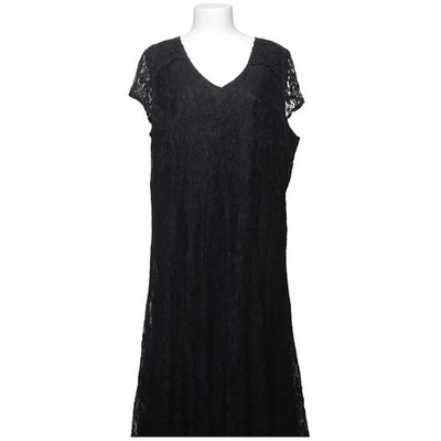 Together, Kleid, Größe: 48, Schwarz, Elasthan/Polyamid, Einfarbig, Spitze #hX3