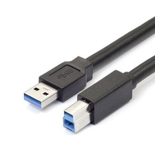 USB 3.0 High Speed Cable A Male to B Male Printer Scanner Cord Multipack LOT