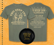 Two Step Inn Music Festival 2026 April 18-19 At San Gabriel Park Unisex T-Shirt