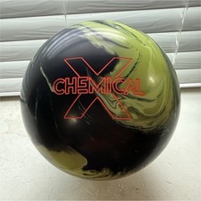 NIB 2015 16lb 900 Global Chemical X Reactive Resin Drilled Med-Heavy Black/Green