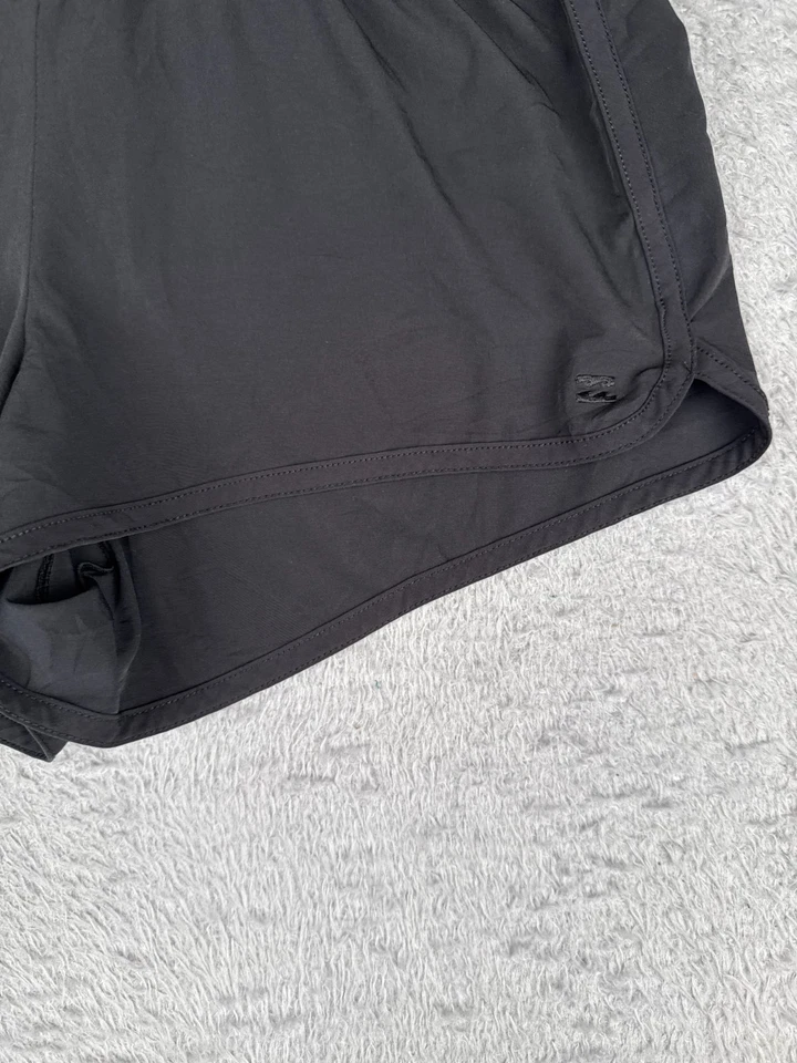 Pantalones Cortos Bilabong Mujer Medianos Negros Sudor Mezcla Poliéster Playa Piscina 34x4 Foto 2 de 4