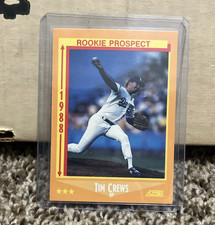 Score 1988 Tim Crews #641 Los Angeles Dodgers Rookie Prospect Rookie MLB Card. rookie card picture