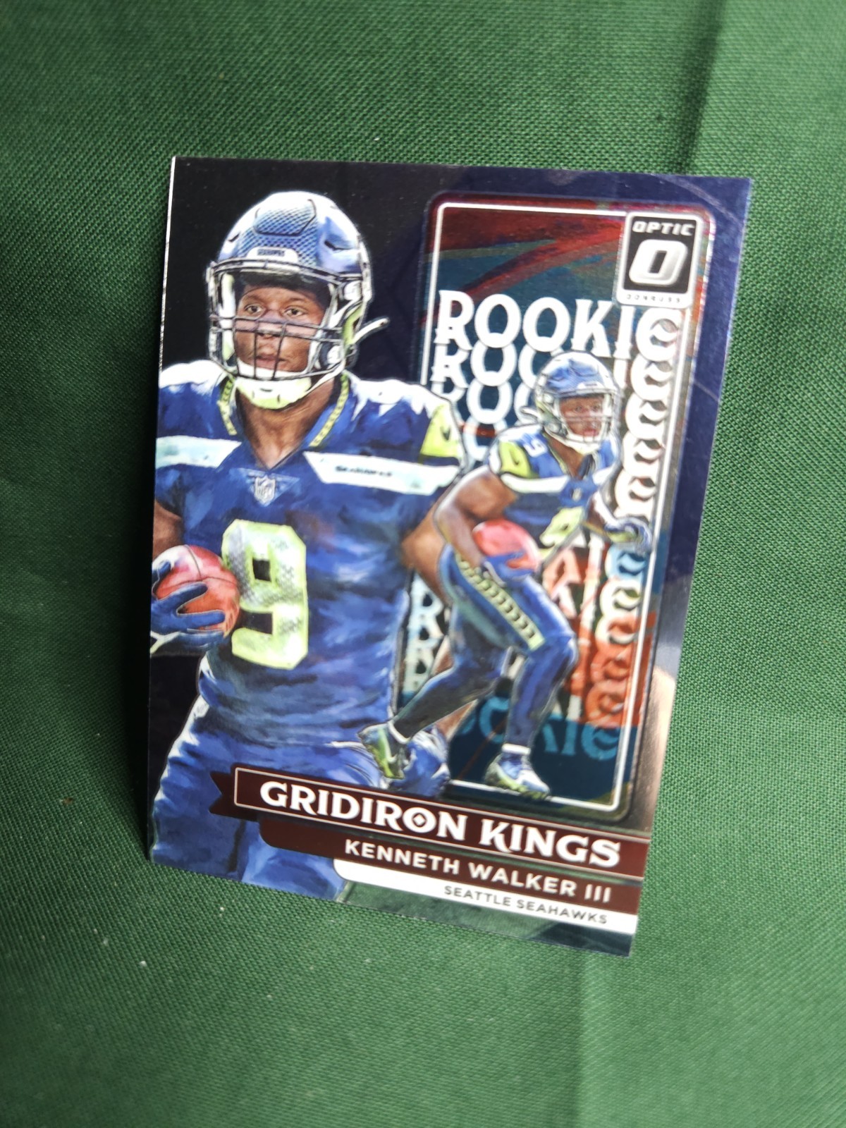2022 Panini Donruss Optic - Rookie Gridiron Kings Kenneth Walker III #RGK-14...