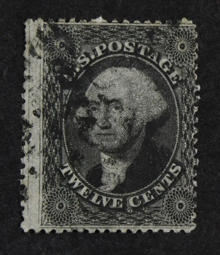 CKStamps: US Stamps Collection Scott#36 12c Washington Used CV$350