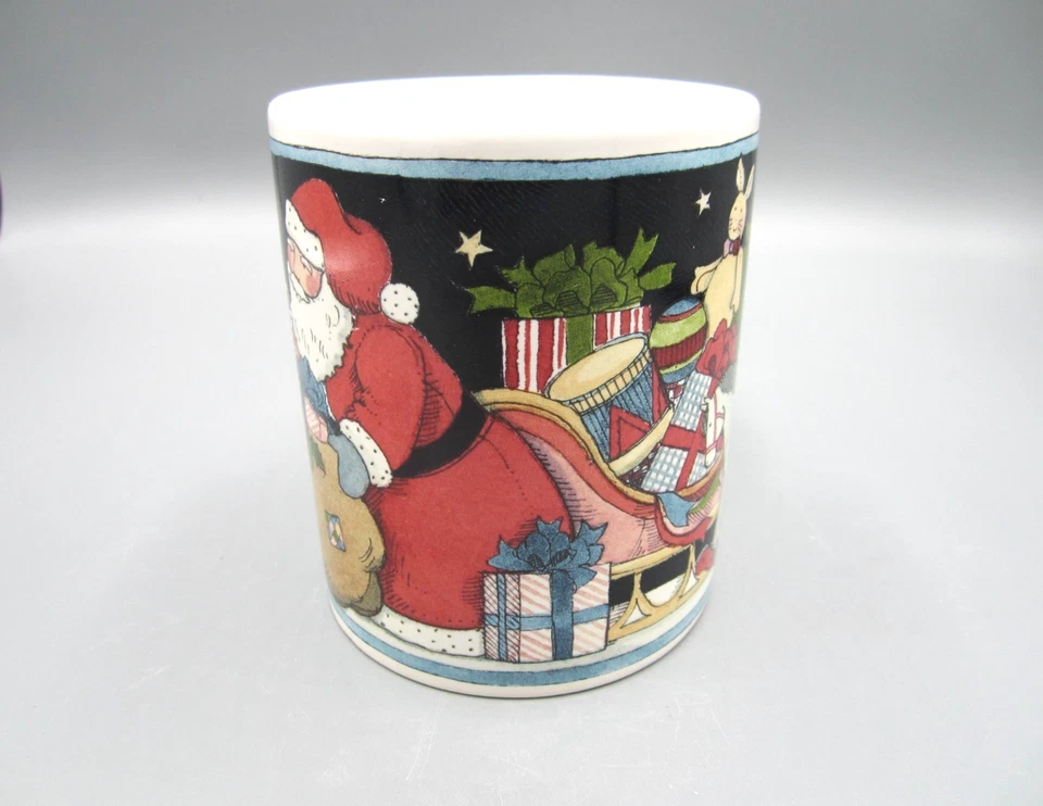 Susan Winget CIC Santa доставка Рождество многоцветный кофе чай кружка 12 унций (C27 - Изображение 2 из 4