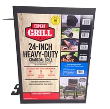 Expert Grill Heavy Duty 24-In Charcoal Grill XG1910200103 Side Shelf 17221730