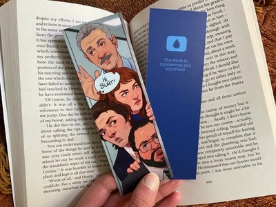 Severance - MDR Department - Original Artwork Bookmark - Lumon - Mark S Helly R