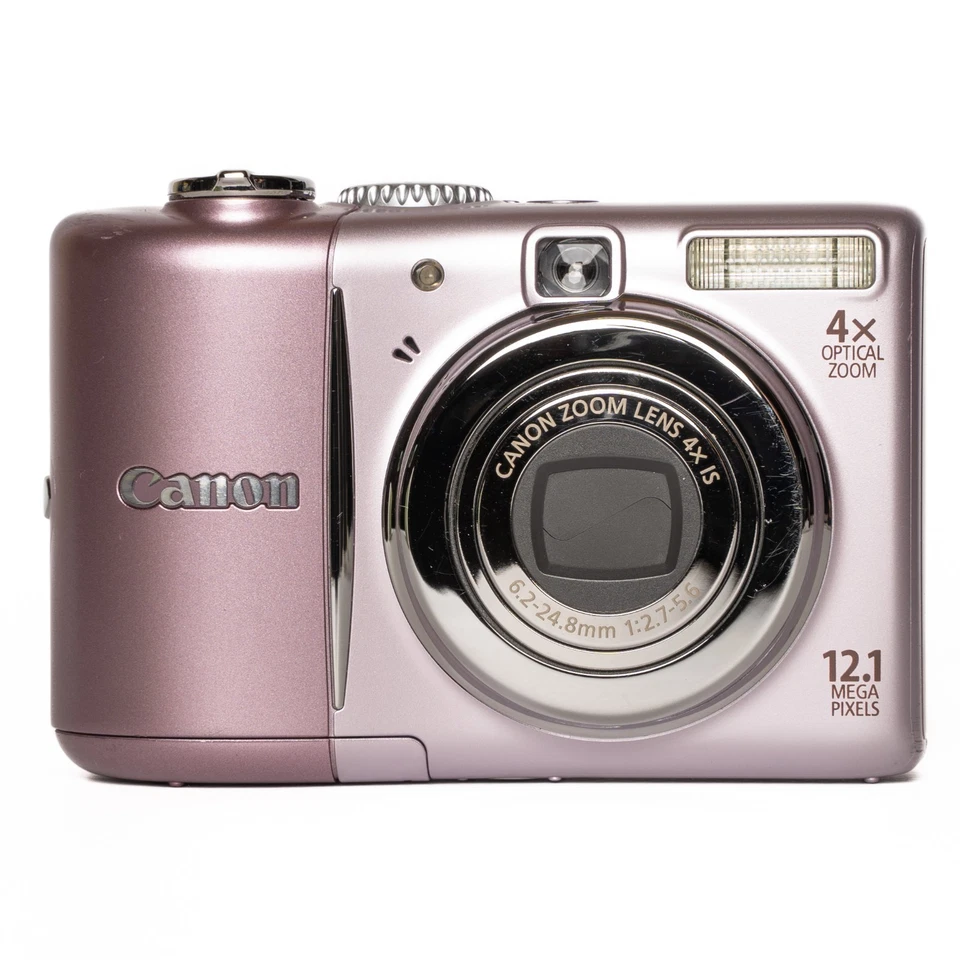 Canon PowerShot A1100 IS 12.1 MP Digital Camera - Pink - FULLY FUNCTIONAL - Image 3 of 4
