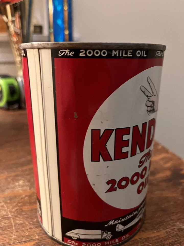 Lata de aceite vintage Foto 3 de 4