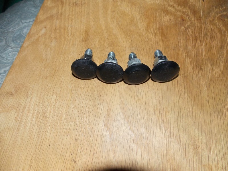 Vtg Schwinn AIRDYNE  Exercise Bike Replacement Stabilizer Feet/Pads  8/26