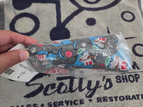 Rare Scotty Cameron 2016 Las Vegas Card Shark Putter Blade Golf Headcover⛳⛳⛳NEW