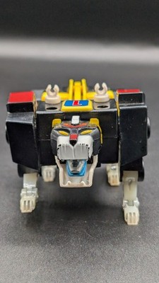 1984 W.E.P. LTD LJN Toys #1 Voltron 5'' Black Lion Pull Back Figure Missing Wings