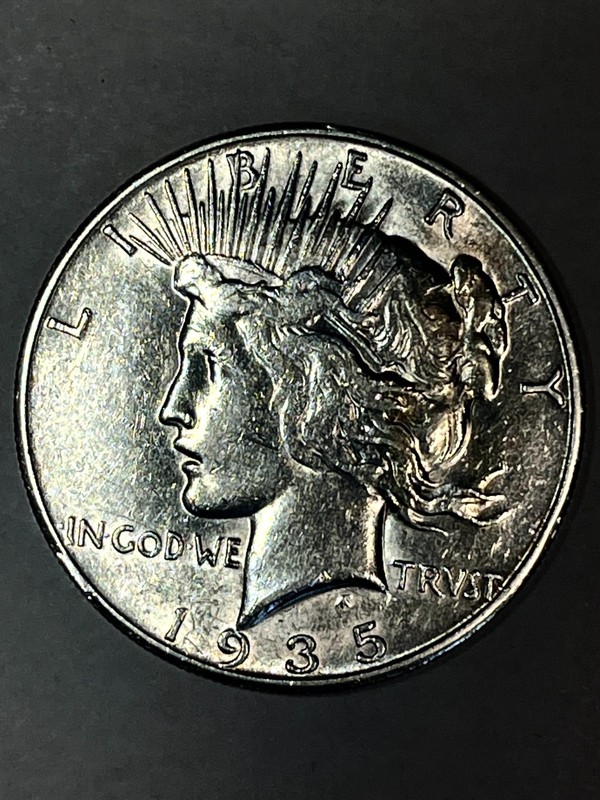 1935 S  PEACE  Dollar  CH BU REGULAR $550 ,NOW SALE PRICE $350   NEAR CH BU +