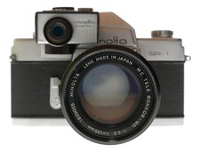Minolta SR - 1 SLR Camera MC Tele Rokkor - QD 135mm f/3.5