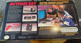 nintendo nes action set box only