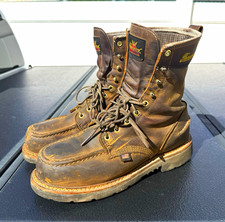 Thorogood 8” Steel Toe Work Boots Waterproof Men's 9 EE - 8043898