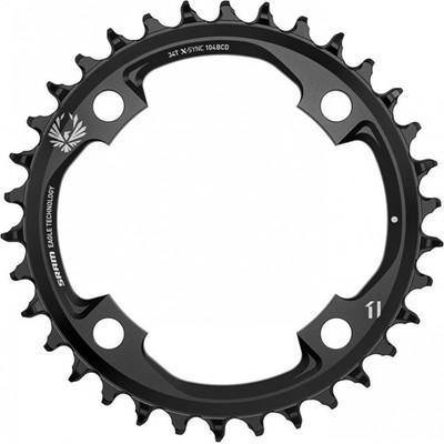 SRAM Kettenblatt X-Sync Eagle 32 Z Kettenblätter Schwarz