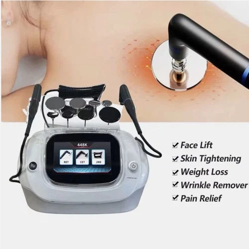 New 3 in 1 448kHz RET CET Monopolar-RF Tecar Therapy Machine - product listing photo