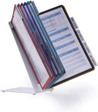 557000 Vario Table 10, Leggio Da Tavolo, 10 Pannelli, Formato A4, Cavalierini Ri