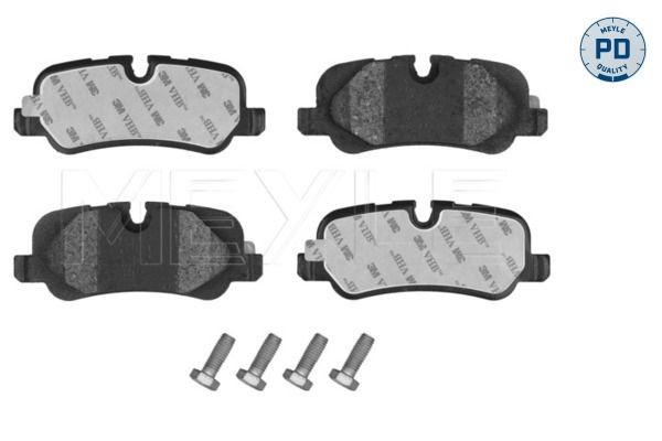 Braking System Disc Brake Pad Set Meyle 025 241 9217/PD Fits Land Rover