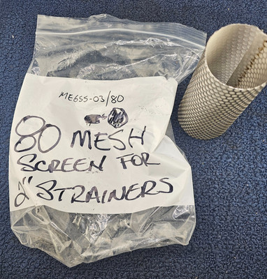 Marshall Excelsior ME655-03/80: Filter Screen Cone 5'' 80 Mesh for 2'' Strainers