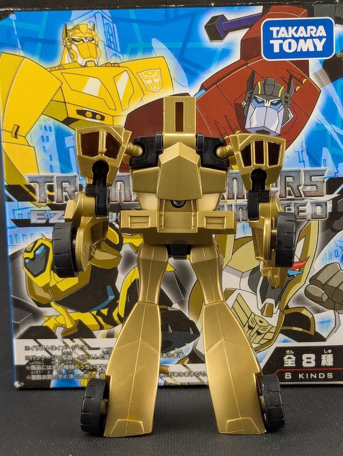 Transformers EZ Collection Vol 4 Animated Gold Optimus Prime