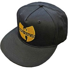 Wu-Tang Clan - Logo Snapback Cap Black Snap B...