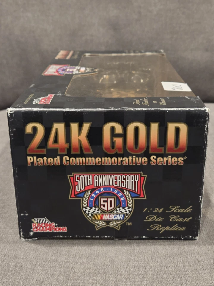 Racing Champions Jimmy Spencer #23 Die Cast Car 24k Gold Plated 1:24 Scale - Image 3 of 4