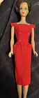 Vintage Barbie Doll Sheath Sensation #986 Red Dress Excellent ~ 1960's