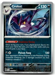 Crobat 029/064 Shrouded Fable Reverse Holo Uncommon