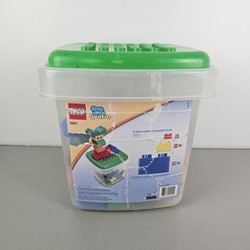 Lego Quatro 5357 Large Chunky Bricks 50 pc with Storage Tub & Play Lid