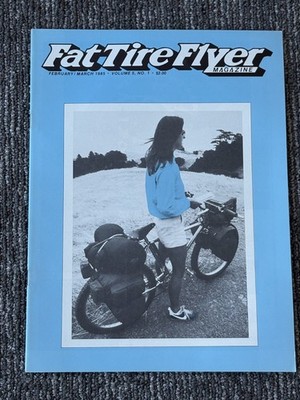 Vtg Nov 1985 FAT TIRE FLYER Mountain Bike Magazine Klunker Ritchey Cragg Vol 5#1