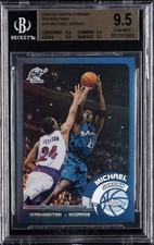 2002-03 Topps Chrome Michael Jordan Refractor BGS QUAD 9.5 POP 21 🐐 