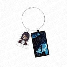 BLEACH Thousand Years Blood War Wire Keychain Yuha Bach Acrylic Stainless Steel
