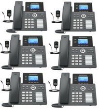 6 Grandstream GRP2604 3-Line 6 SIP Office Pho...