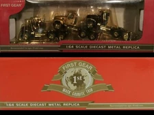 Mack CV713 Granite Trio Decked Brown, Beige, Black Tractor Set 1:64 First Gear