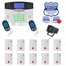 Wireless Burglar Alarm System Phone Line Auto...