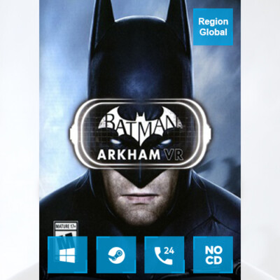 Batman Arkham VR for PC Game Steam Key Region Free UK