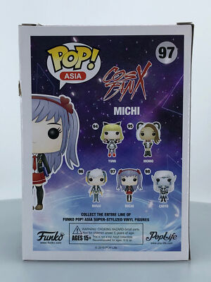 Funko Pop! Asia Cos Fan X Michi Vinyl Figure #97 DAMAGED BOX