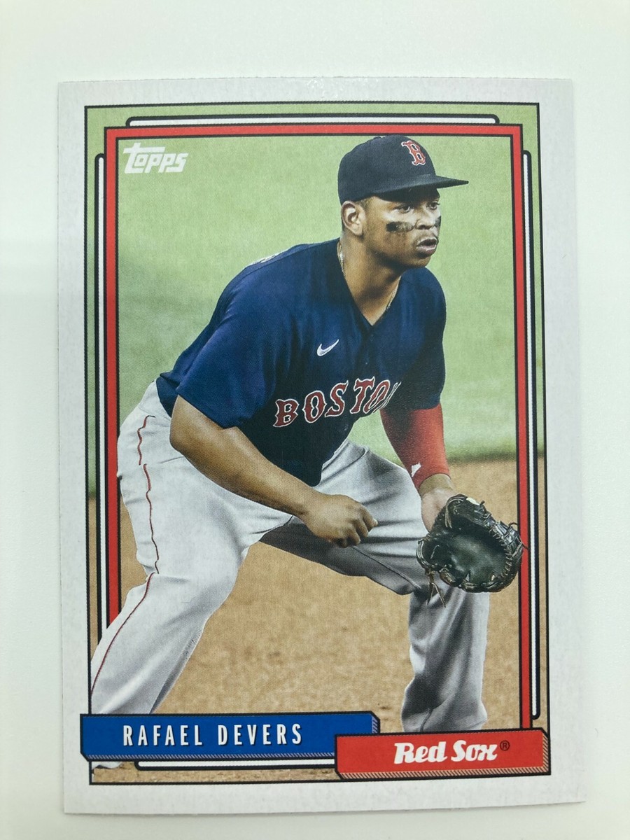 スポーツ選手 Topps Clearly authentic Rafael Devers 2021 Topps Update Series RAFAEL DEVERS 1992 Topps Redux #T92-11